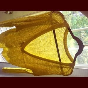 Yellow  missguided sweater size S/M